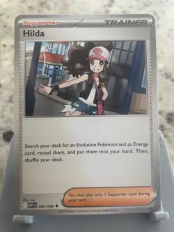 Pokemon TCG: Hilda - 84/86- Scarlet Violet White Flare - NM - Image 1