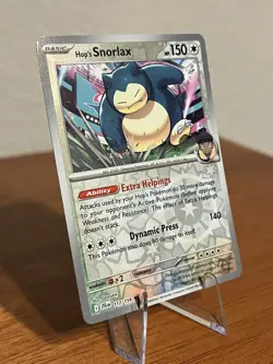 Hop's Snorlax Reverse Holo 117/159 Rare SV09: Journey Together NM Pokemon - Image 2