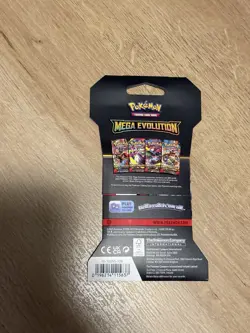 Mega evolution Sealed Sleeved Booster Pack - Lucario art Pokemon TCG - Image 2
