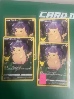 Pokemon TCG Pikachu Illustration Rare Celebrations 005/025 NM (4x) Lot A - Image 1