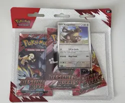 Pokemon TCG Destined Rivals 3 PackTriple Blister boosters Sealed - Image 2