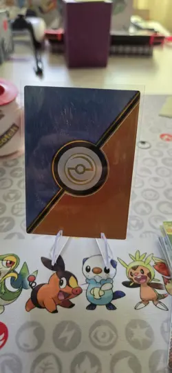 NON TCG Chinese Pokemon Elf Eif Origin Collection 3.0 SBR Glaceon And Vaporeon - Image 2