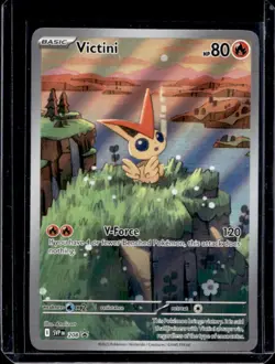 2023-25 Pokemon SV Black Star Promos SVP EN Victini #208 - Image 1