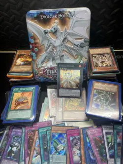 | Yugioh Evolzar Dolkka Tin Collection Lot Foils, Rares, Commons NM-HP 🔥 | - Image 1
