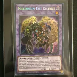 Yu-Gi-Oh! TCG Millennium Eyes Restrict Limited Edition Secret Rare LDS1-EN051 NM - Image 1