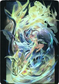 HATSUNE MIKU Holographic Custom Art Goddess Story Collectible Card - Image 1