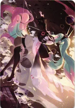 HATSUNE MIKU Holographic Custom Art Goddess Story Collectible Card - Image 2