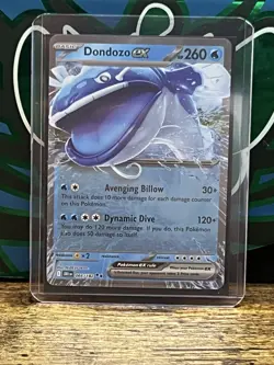 Dondozo EX Scarlet & Violet Destined Rivals Pokemon Card 066/182 - Image 1
