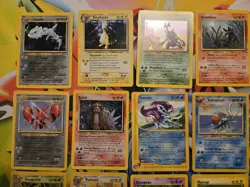 VINTAGE RARE HOLO POKEMON CARD LOT ×18 NEO DISCOVERY 1ST EDITIONS ENTEI, SCIZOR - Image 2