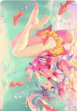 HATSUNE MIKU Holographic Custom Art Goddess Story Collectible Card - Image 2