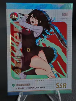 Yoru - Chinsaw Man -SSR -Sexy Waifu Trading Card/Goddess story - Image 1