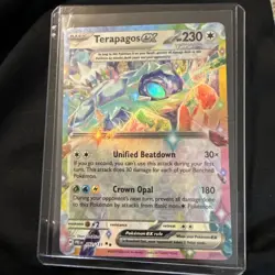 Pokemon TCG Terapagos EX Prismatic Evolutions Card 092/131 NM Condition - Image 1