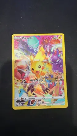 Pikachu Wild Charge Pokemon Card 160/159 Collectors Cards - Image 1