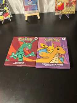 2025 McDonald Pokemon Trading Card Game Booster Pack And Stickers Set Of 2! - Image 1