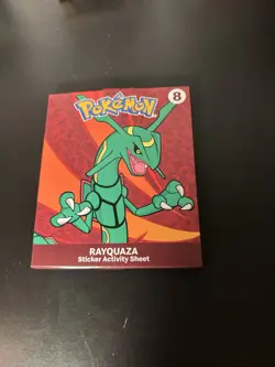 2025 McDonald Pokemon Trading Card Game Booster Pack And Stickers Set Of 2! - Image 3