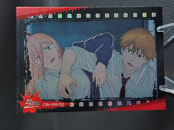 Power and Denji - Chinsaw Man -SSR -Sexy Waifu Trading Card/Goddess story - Image 1