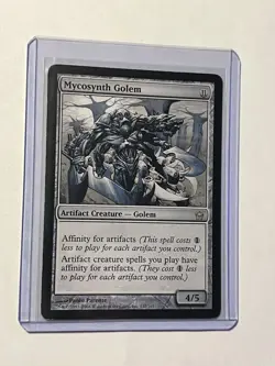 Mycosynth Golem 137 MTG Magic the Gathering Card - Image 1