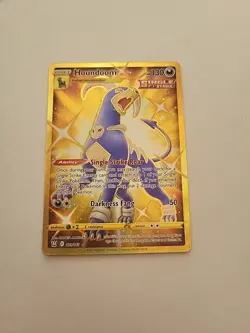 Houndoom Battle Styles Gold Secret Rare Card 179/163 Pokemon TCG - Image 1