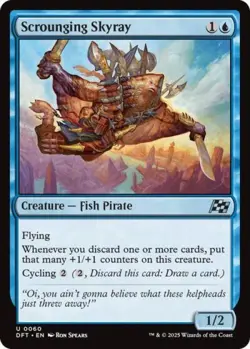 Scrounging Skyray - Near Mint MTG Aetherdrift - Image 1