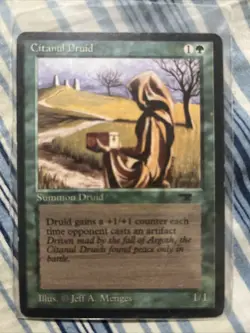 Citanul Druid Magic: Antiquities 1994 LP Vintage MTG Mint Pack Fresh Make Offer - Image 1