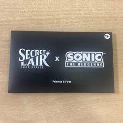 MTG Secret lair Sonic Friends and Foes - Image 1
