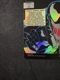 MTG Eddie Brock Foil Venom - Image 5