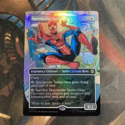 [MTG][EN][Foil] ■Borderless■《Spectacular Spider-Man》 - Image 1