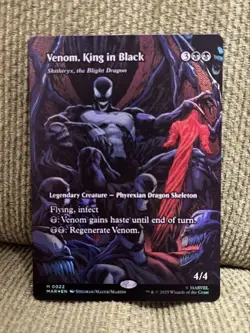 MTG King in Black, Venom foil Skyzillix, the Desolation Dragon - Image 1