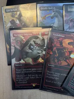 MTG Secret Lair Deadpool Rainbow Foil - Image 2