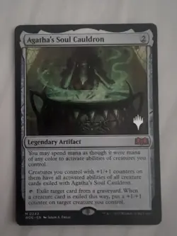 1x Agatha's Soul Cauldron - Promo Pack NM Pack, Fresh Planeswalker Stamped MTG - Image 1