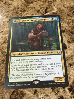 GOR MULDRAK, AMPHINOLOGIST Magic MTG Commander Legends - Image 1