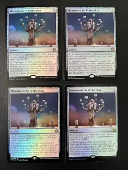 MTG- Monument to Perfection x4 - Phyrexia: All Will Be One - FOIL - Image 1