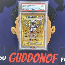 PSA 9 MINT 2024 Pokemon Terapagos ex Ultra-Premium CINDERACE EX #163 Promo - Image 1
