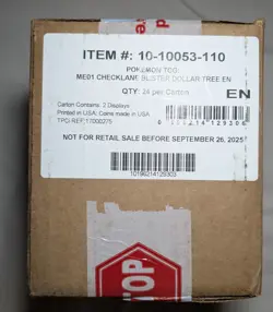 Pokemon Mega Evolutions Factory Sealed Case Checklane Blisters (24 Packs) - Image 1