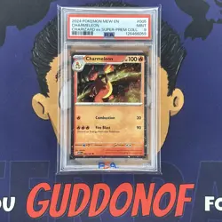 PSA 9 MINT 2024 Pokemon Mew 151 Super Premium CHARMELEON#005 Holo - Image 1