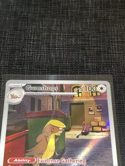 Pokemon TCG Gumshoos 153/132 Illustration Rare Secret Rare Mega Evolution - Image 3