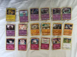 Pokemon TCG: Hidden Fates complete set (Uncommon & Common only) - Image 2