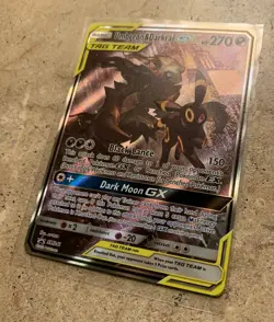 Pokemon TCG Sun & Moon Promo Umbreon & Darkrai GX SM241 TAG TEAM Excellent RARE - Image 4