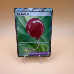 AIR BALLOON Ultra Rare Holo Trainer #166/132 Pokemon Mega Evolution English NM - Image 1