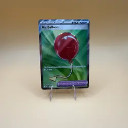 AIR BALLOON Ultra Rare Holo Trainer #166/132 Pokemon Mega Evolution English NM - Image 2