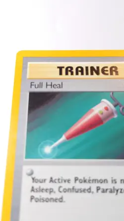 Pokemon TCG Base Set Trainer Full Heal 82/102 Uncommon LP - Image 2