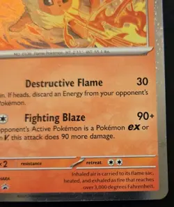 Flareon SVP 167 Cosmos Holo Black Star Promo Prismatic Evolutions Pokemon TCG - Image 5