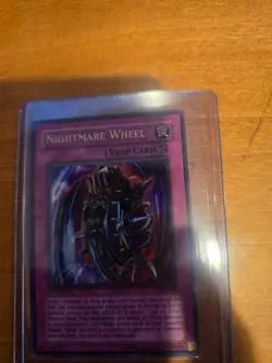 Yugioh Nightmare Wheel PGD-106 1st Edition Mint Never Played - Image 2
