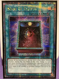 RA02-EN054 Book of Eclipse : Quarter Century Secret Rare 1st Edition YuGiOh Card - Image 1