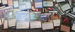 GW MTG Commander Deck Jukai Naturalist Enchantment Heavy 100 Card Deck W Rares - Image 1