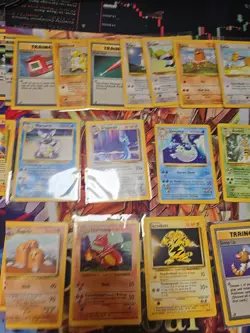 1999 Pokemon Partial BASE SET With 36 Different Cards Lot RARES A Few Shadowless - Image 3