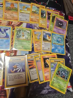 1999 Pokemon Partial BASE SET With 36 Different Cards Lot RARES A Few Shadowless - Image 4