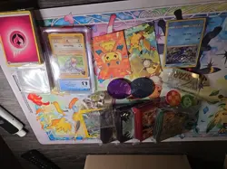 Pokemon Card Lot IR Ex Vintage Accessories Card Sleeves CGC Graded Modern Bulk - Image 2