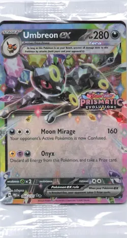 Umbreon ex - (Prismatic Evolutions Stamp) Promo Miscellaneous Cards & Products S - Image 1