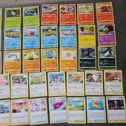 Pokemon GO TCG Complete Base Set Common & Uncommon Bundle 42 Cards - Image 3